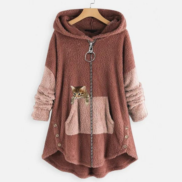 Soft Kitty Hoodie "Gwen"