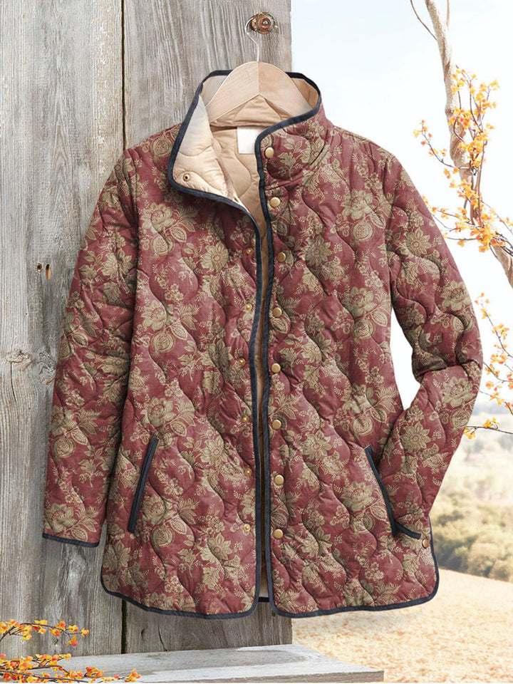 Floral Quilted Jacket "Janis"