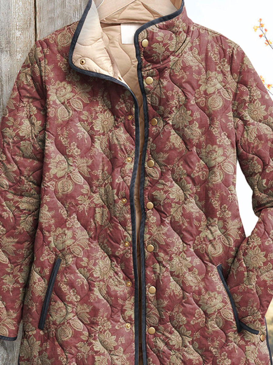 Floral Quilted Jacket "Janis"