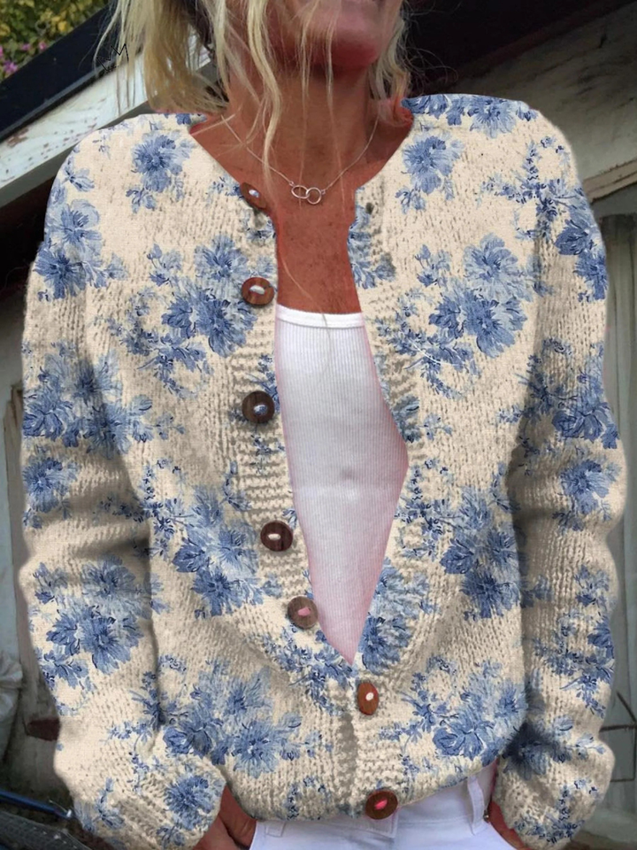 Floral Cardigan "Leisa"
