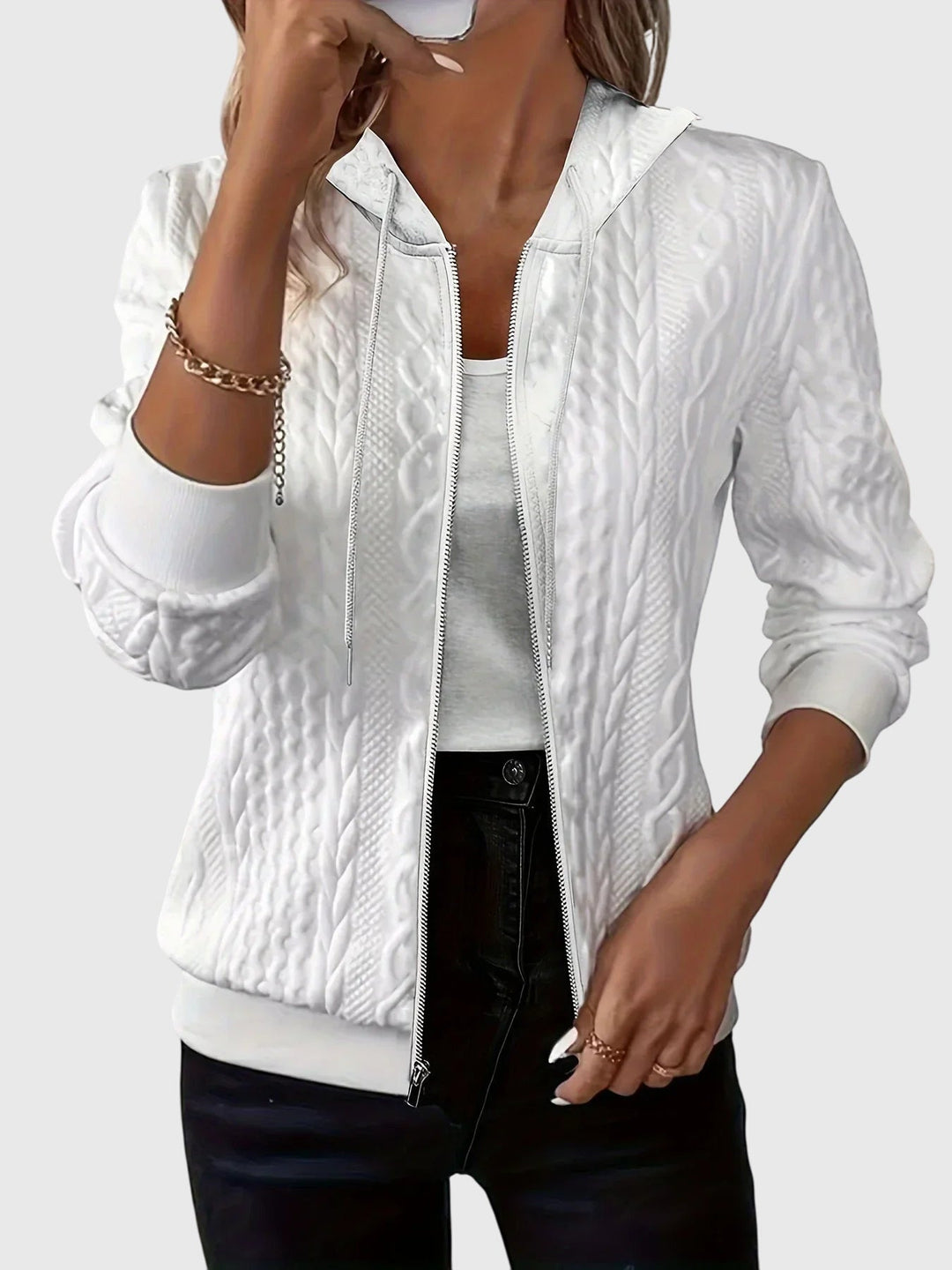 Zip-Up Hoodie "Kathi"