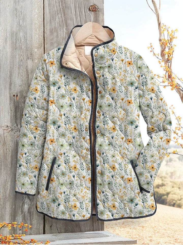 Floral Quilted Jacket "Isola"
