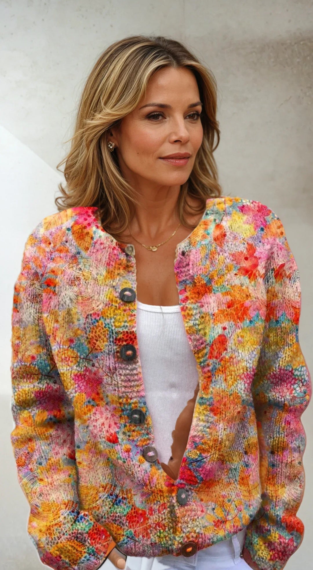 Floral Cardigan "Lella"