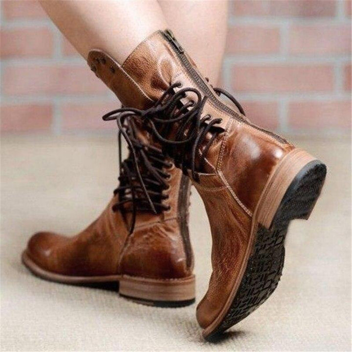 Orthopedic Leather Boots "Laura"