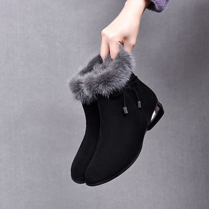 Orthopedic Winter Ankle Boots "Lora"