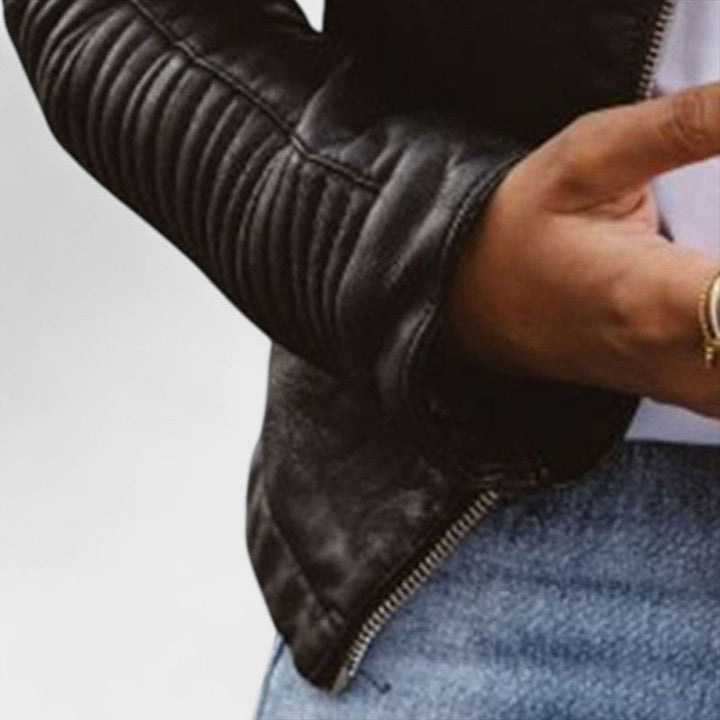 Leather Jacket "Honey"