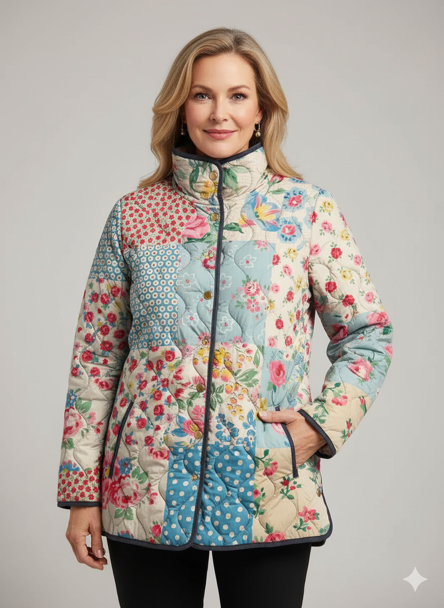 Floral Quilted Jacket "Jacie"