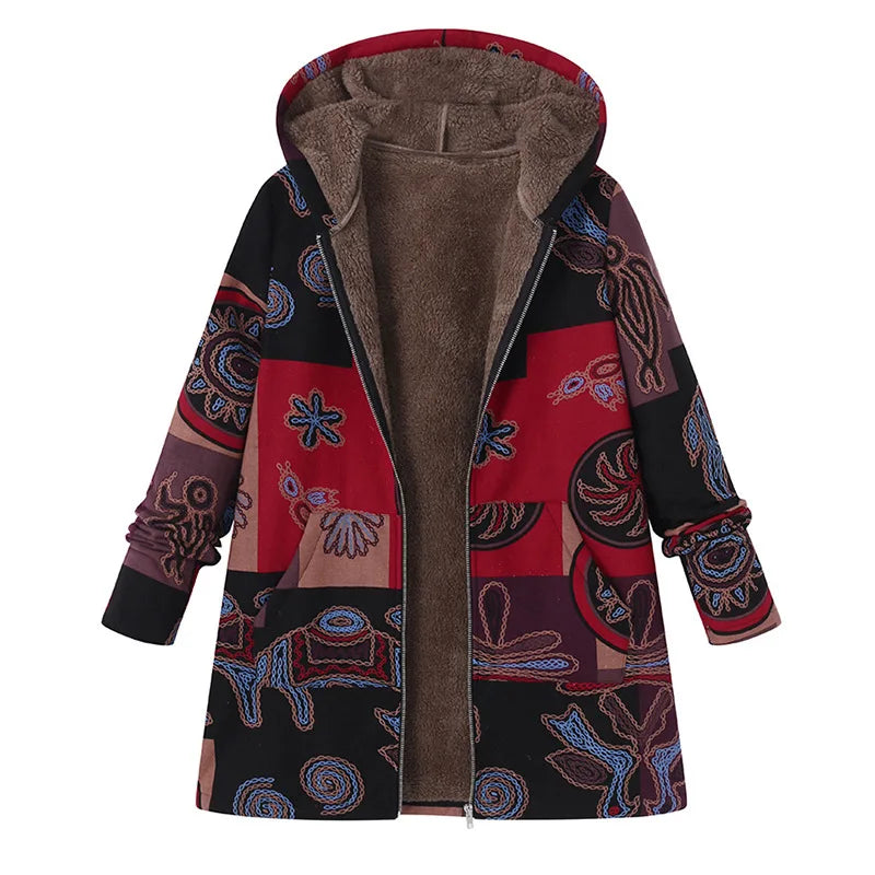 Hooded Coat "Raina"