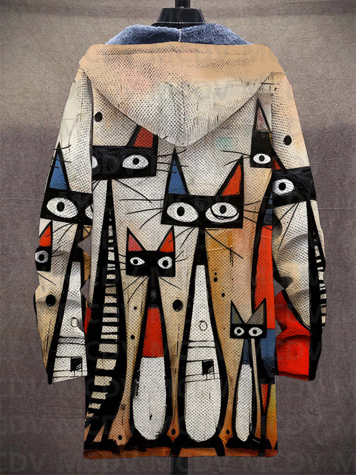 Art-Inspired Hoodie "Noelle"