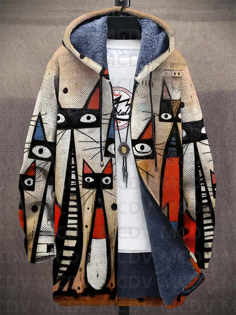 Art-Inspired Hoodie "Noelle"