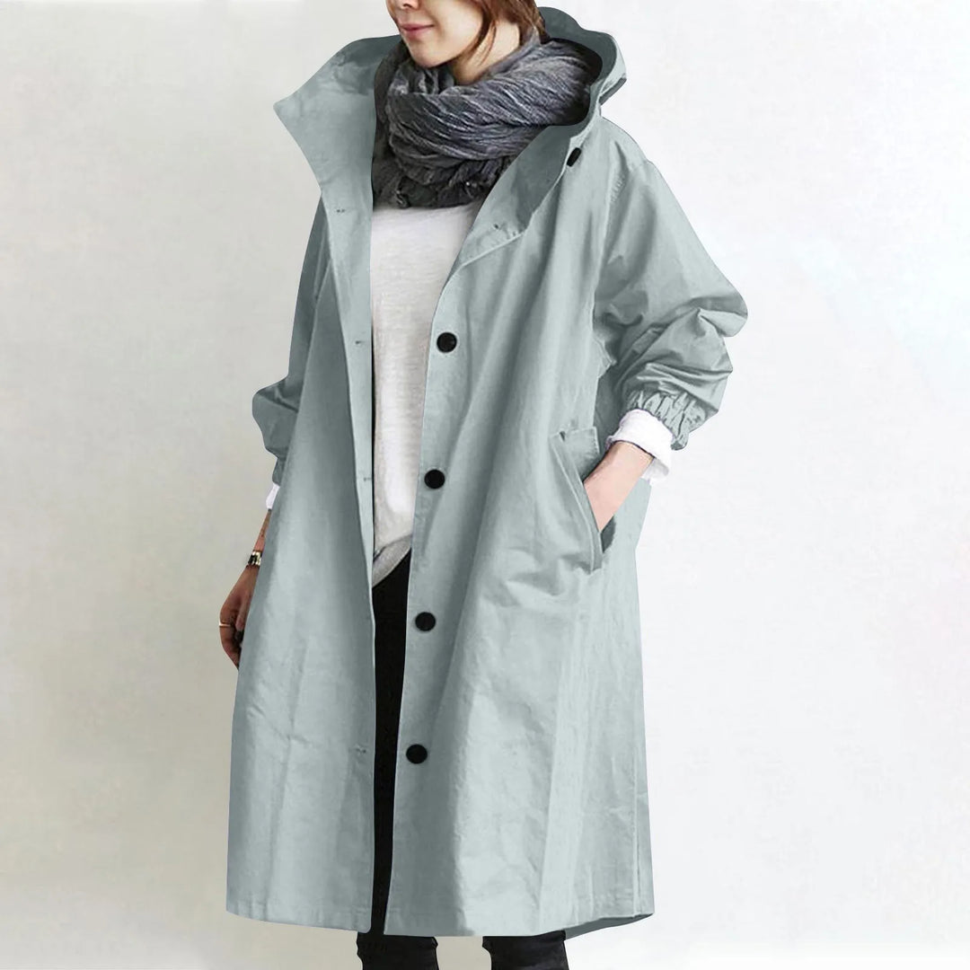 Hooded Trench Coat "Ella"