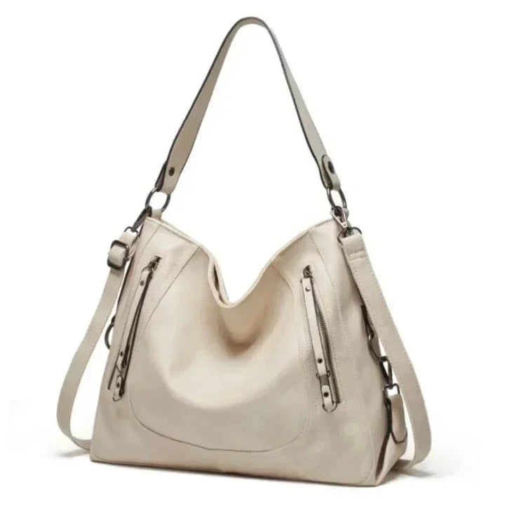 Leather Shoulder Bag "Brynn"