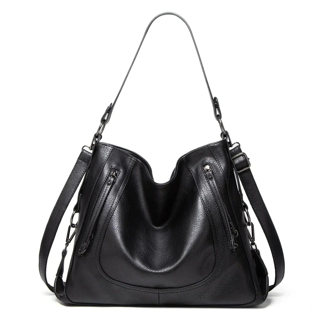 Leather Shoulder Bag "Brynn"
