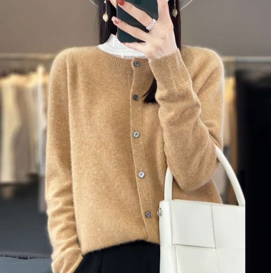 Wool Cardigan "Julie"