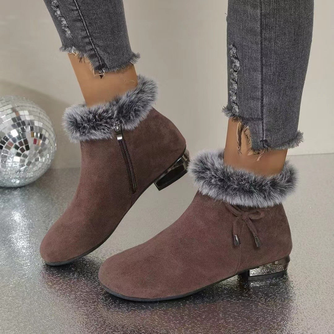 Orthopedic Winter Ankle Boots "Lora"