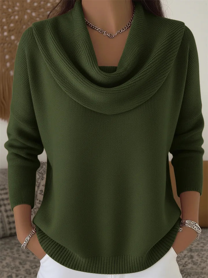 Cowl Neck Sweater "Monic"