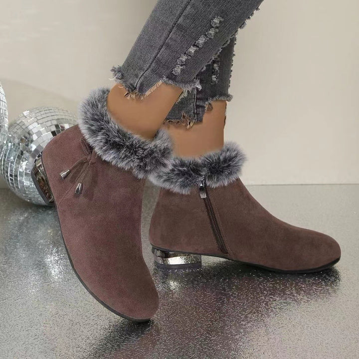 Orthopedic Winter Ankle Boots "Lora"
