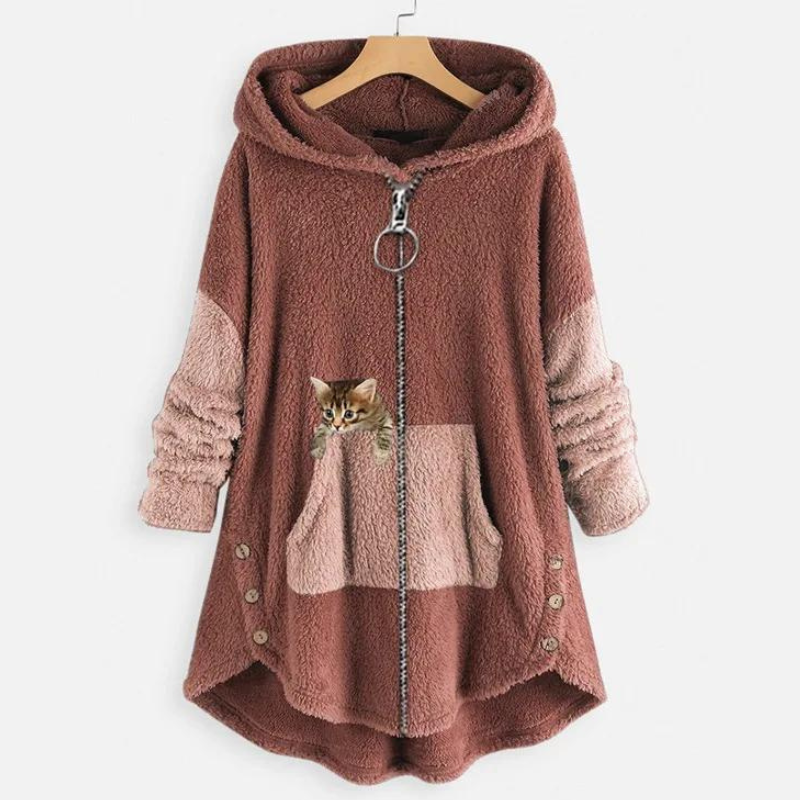 Soft Kitty Hoodie "Gwen"